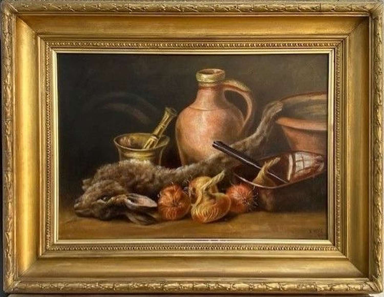 Circa 1900 oil painting