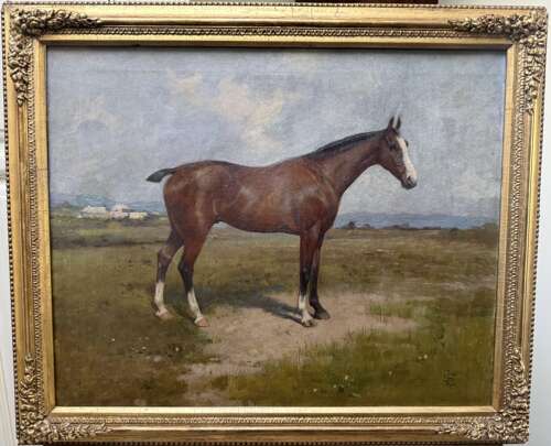 Bay Horse in a Landscape