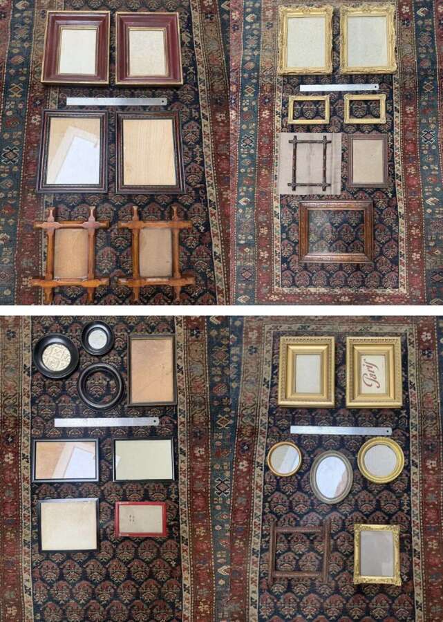 Selection of Gilt & Wooden Frames &ndash; Always in Stock